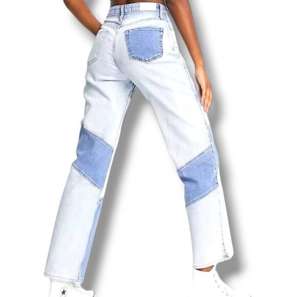 Hollister Jeans Sz 28/31 Ultra High Rise Dad Jean vintage Stretch 7R - Picture 2 of 10